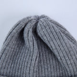 Jacquard Ribbed Beanie