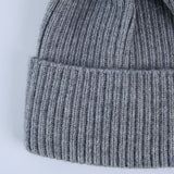 Jacquard Ribbed Beanie