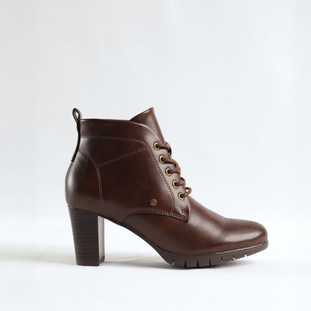 Ankle Lace Up Boot.CIARRA Ingot