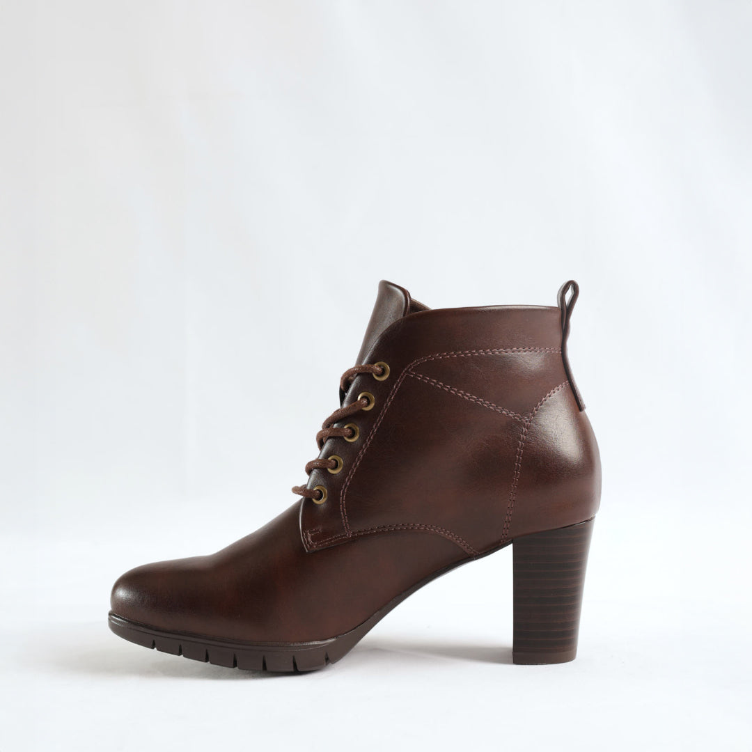 Ankle Lace Up Boot.CIARRA Ingot