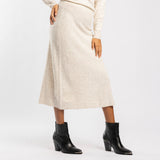 LADIES CREAM SKIRT