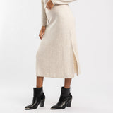 LADIES CREAM SKIRT