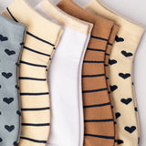 Heart Trainer Liner 5 Pack Socks