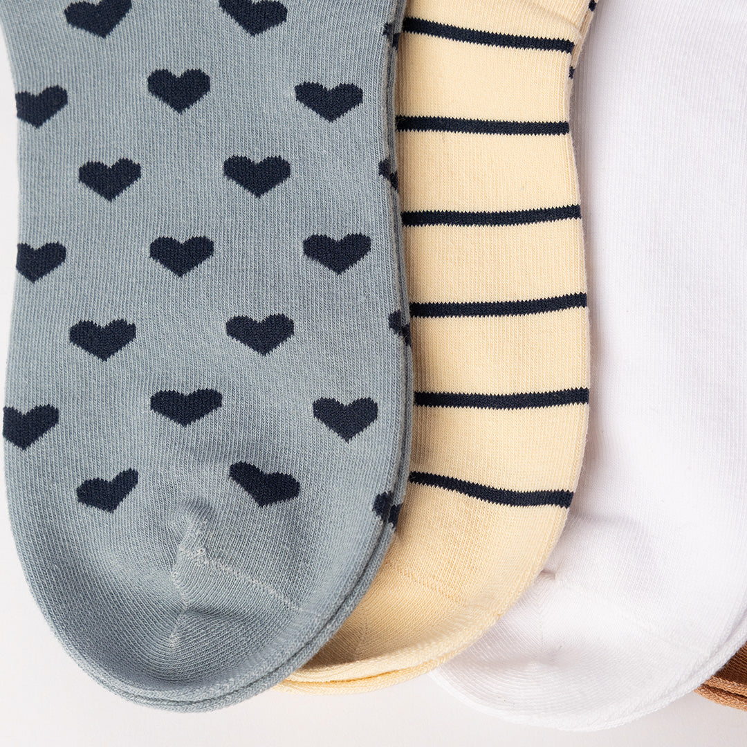 Heart Trainer Liner 5 Pack Socks