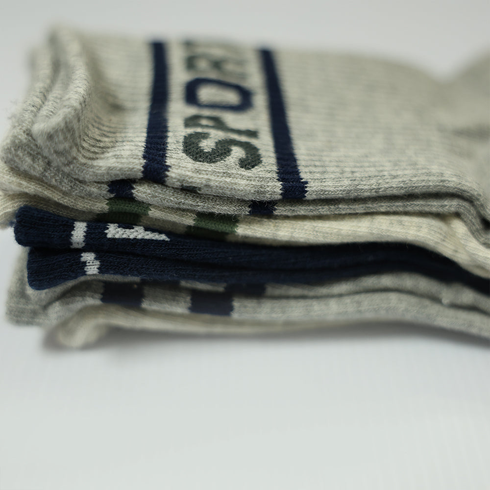 5 Pack Plain Long Socks.