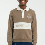 Taupe Printed Golfer