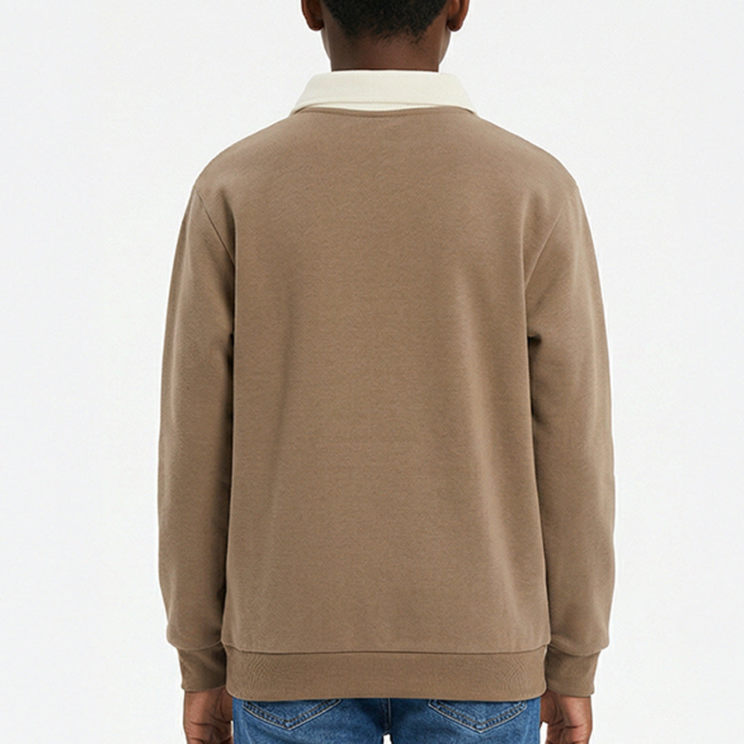 Taupe Printed Golfer