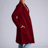 ALORA LADIES RED COAT