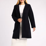 ALORA LADIES NAVY COAT