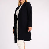 ALORA LADIES NAVY COAT