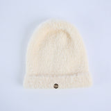 Mohair Beanie.Gold Ingot.