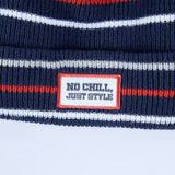 Striped Beanie And Glove Set.