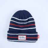 Striped Beanie And Glove Set.