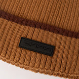 Ribbed Vicose Beanie.Contrast Cuff.