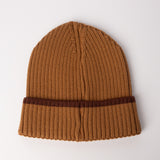 Ribbed Vicose Beanie.Contrast Cuff.
