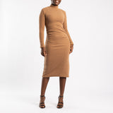 ALORA LADIES TAUPE DRESS
