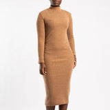 ALORA LADIES TAUPE DRESS