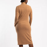 ALORA LADIES TAUPE DRESS