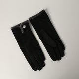 Microfibre Gloves.Trim Detail.