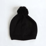 Knit Skull Beanie.Pom Pom.