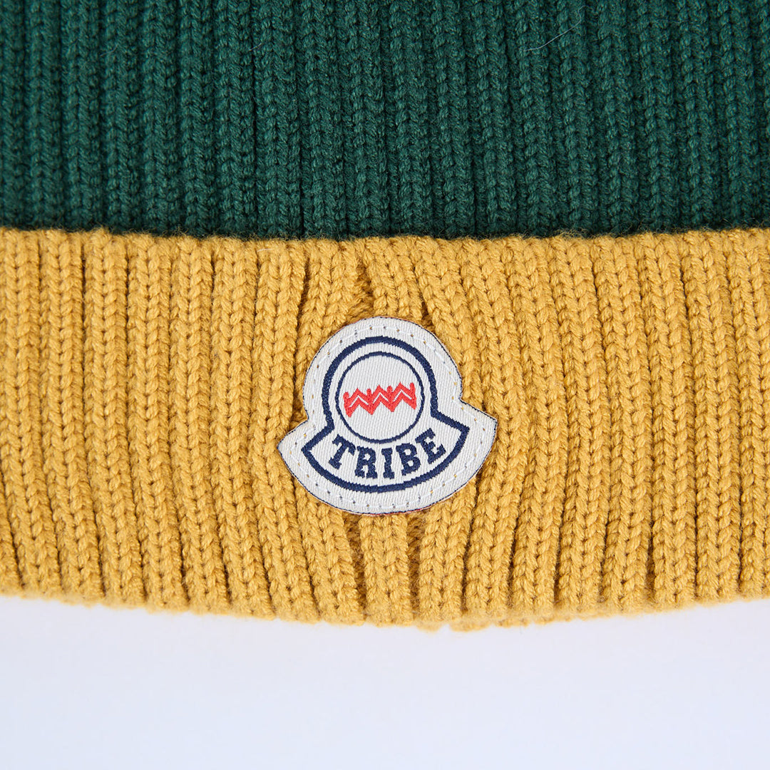 Colourblock Turn Up Beanie