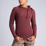 ALORA LADIES BURGUNDY TOP