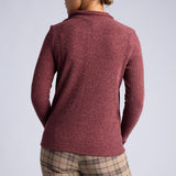ALORA LADIES BURGUNDY TOP
