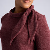 ALORA LADIES BURGUNDY TOP