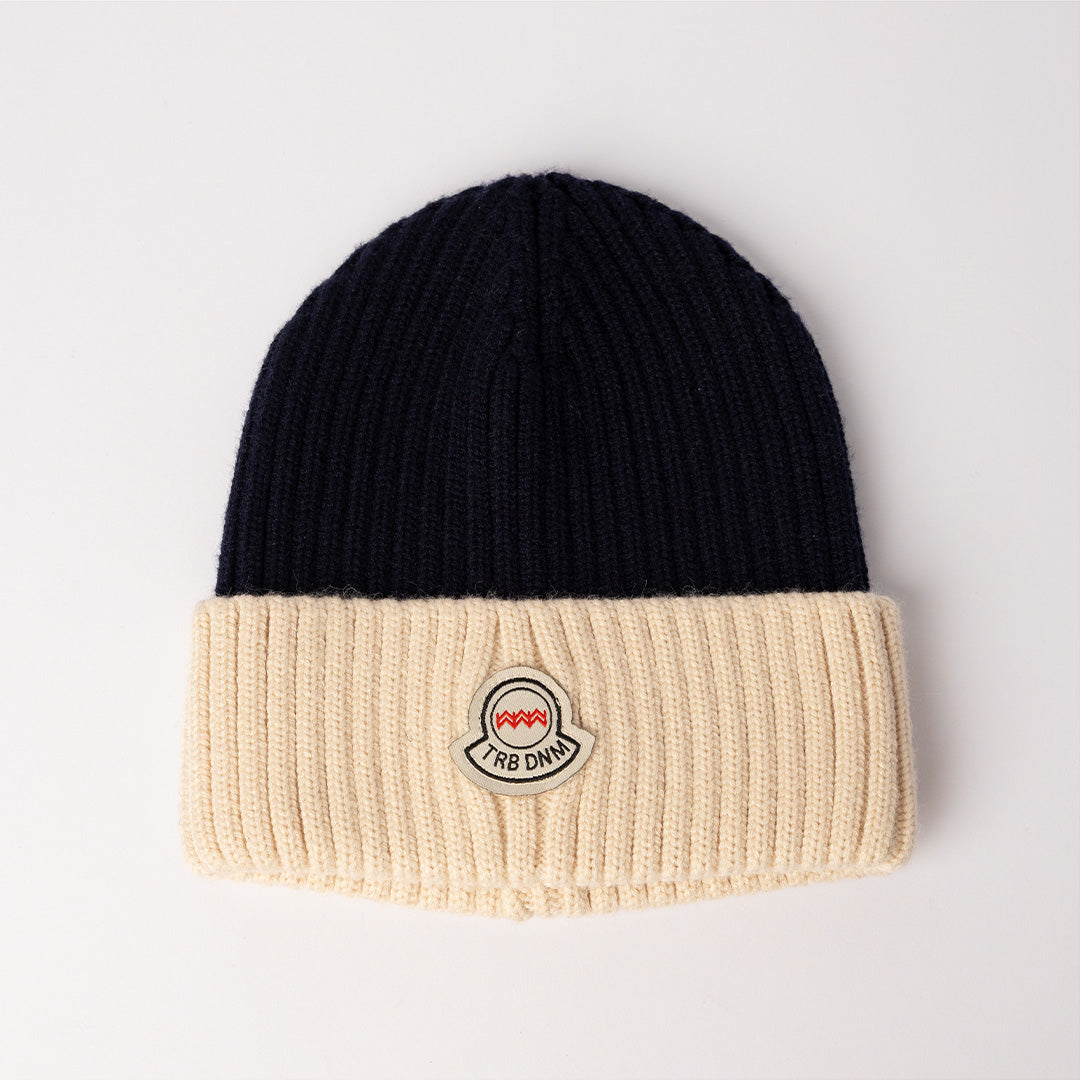 Colourblock Turn Up Beanie