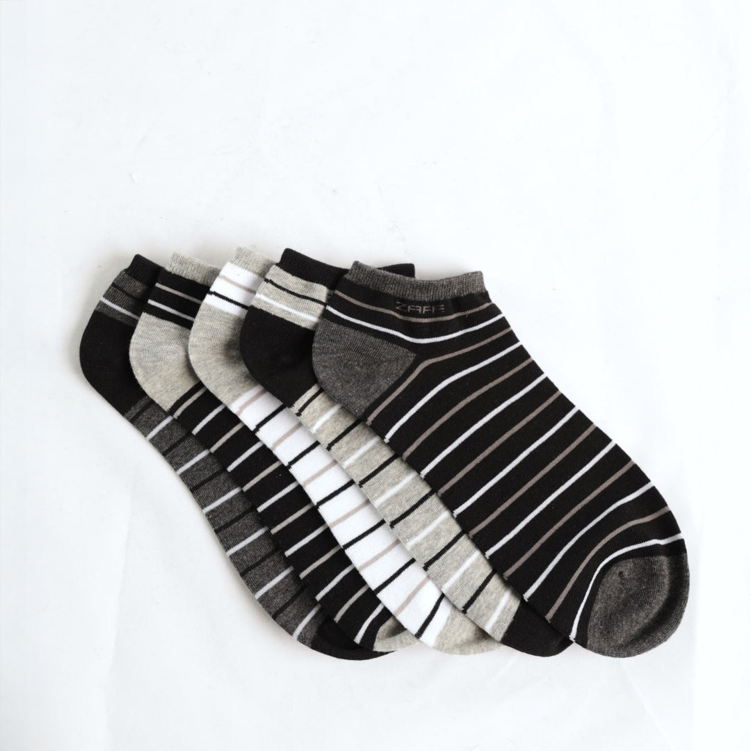 Low Cut 5 Pack Trainer Liner Socks
