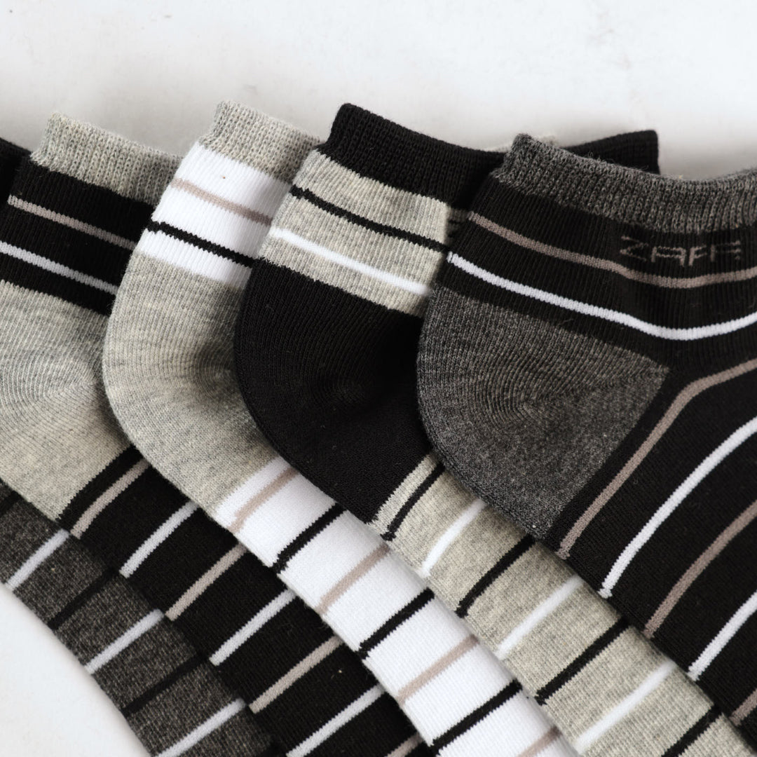 Low Cut 5 Pack Trainer Liner Socks
