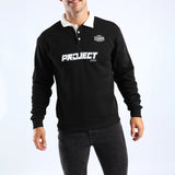 Black Printed Golfer