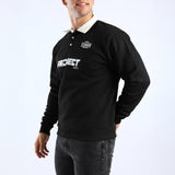 Black Printed Golfer