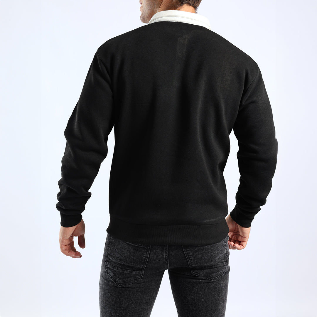 Black Printed Golfer