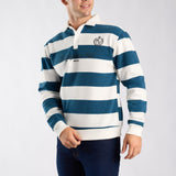 Stripe Fleece Golfer