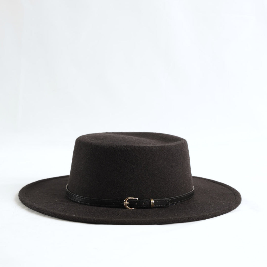 Felt Boater Hat.