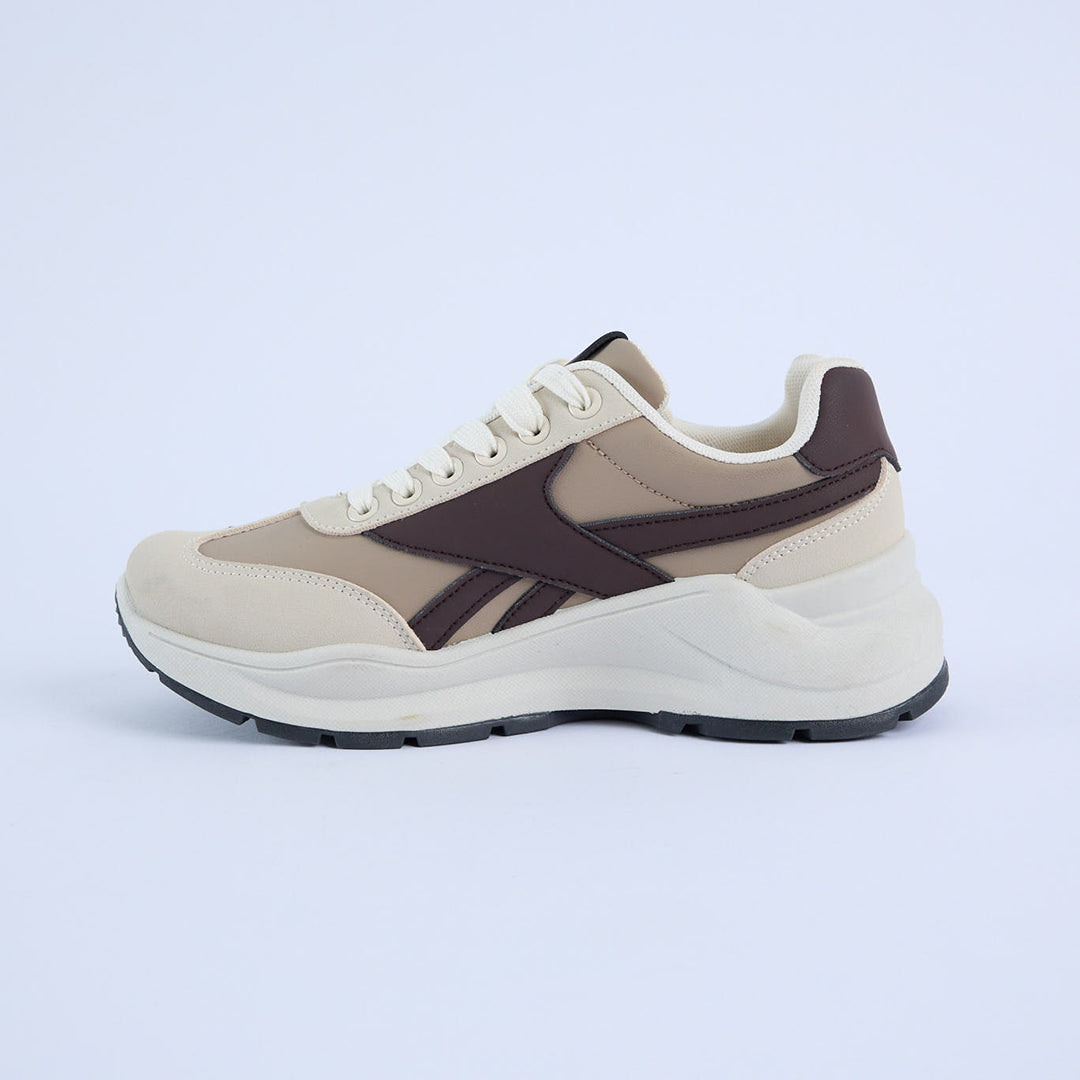 Colourblocked Trainer Sneaker.