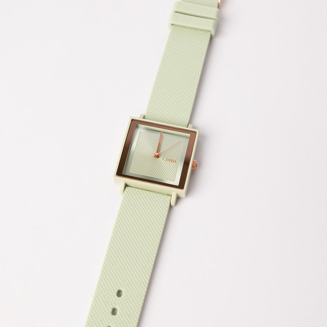 Square Silicone Watch