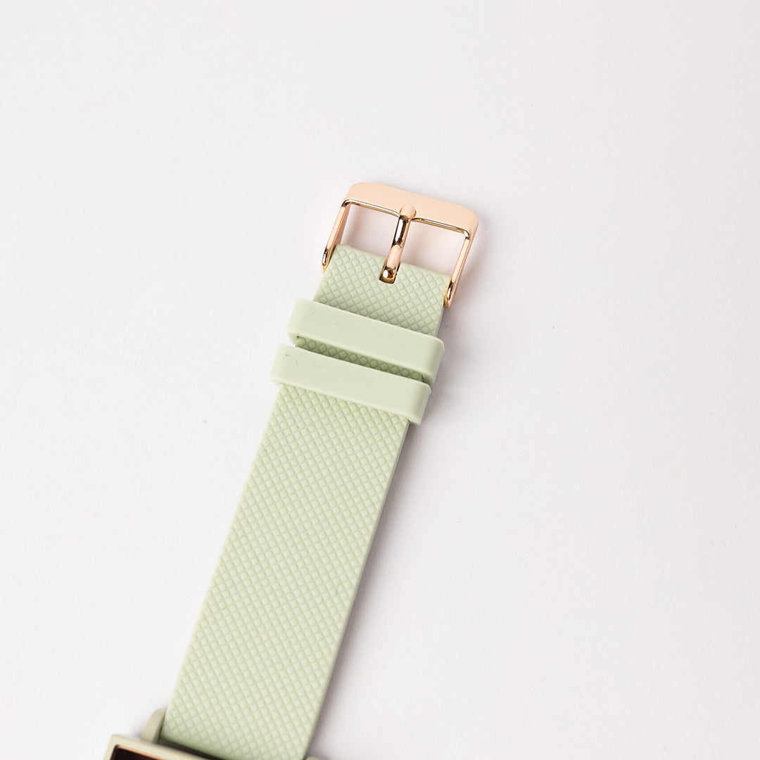 Square Silicone Watch