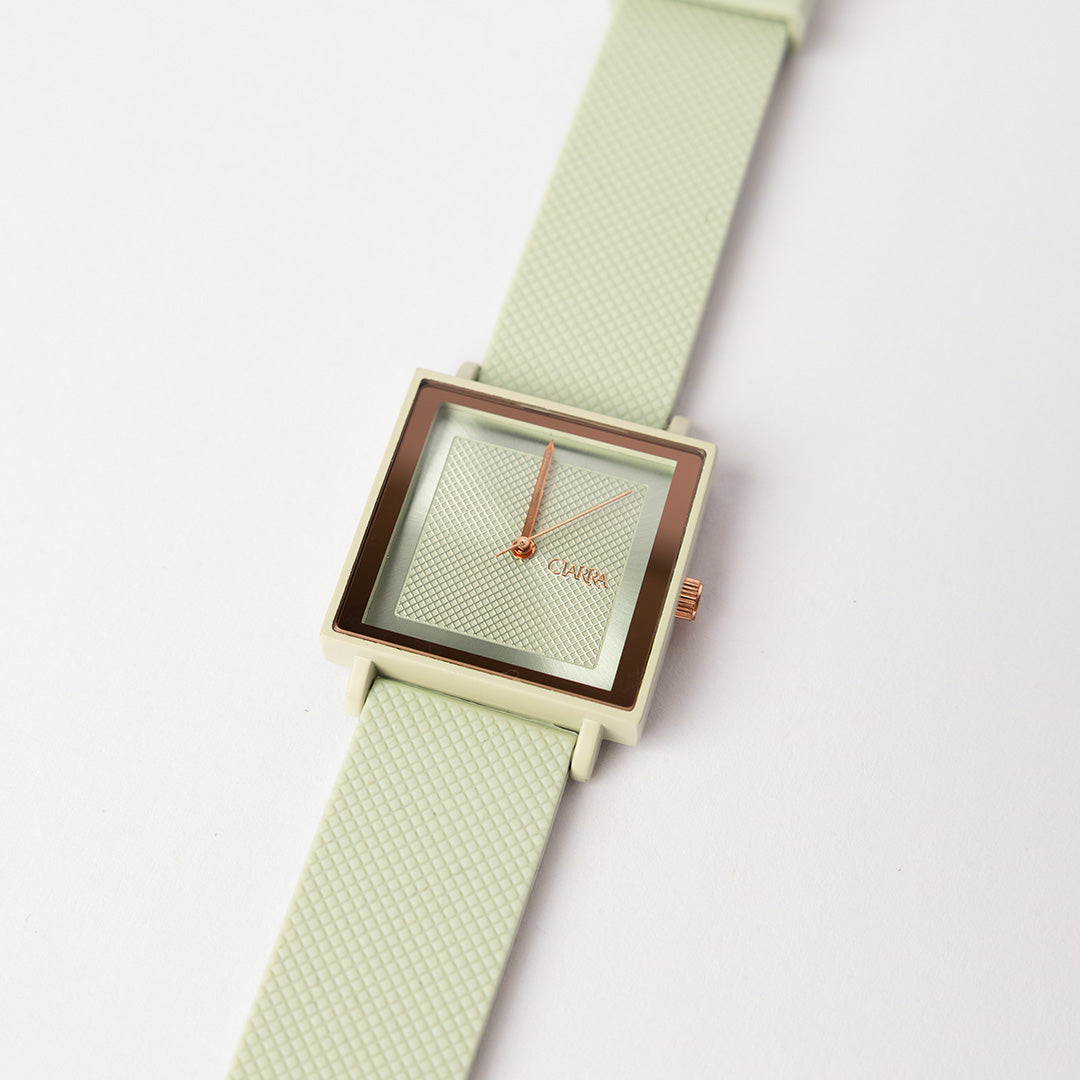 Square Silicone Watch
