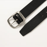 Formal Pu 35mm Belt.Brushed Nickle And Loop.