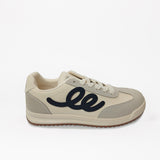Sneaker.Black Applique Detail.