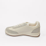 Sneaker.Black Applique Detail.