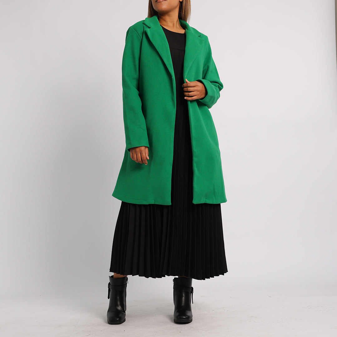 ALORA LADIES GREEN MELTON