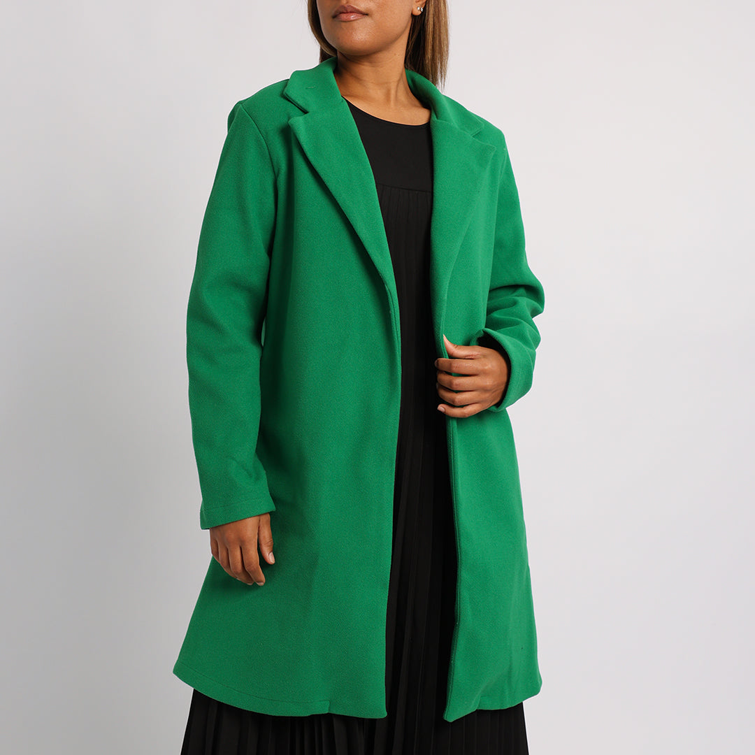 ALORA LADIES GREEN MELTON