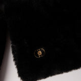 Fur Scarf.Ciarra Broach.
