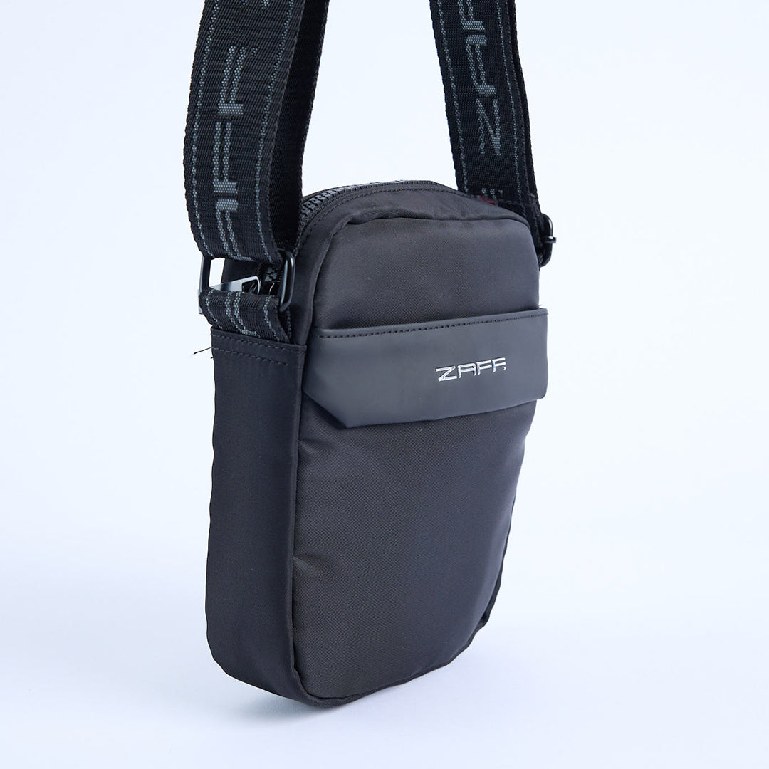 Nylon Crossbody Bag.Pu Detail.