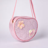 Quilted Nylon Crossbody Bag.