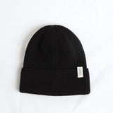 Ribbed Viscose Turn Up Beanie.