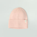 Ribbed Viscose Turn Up Beanie.